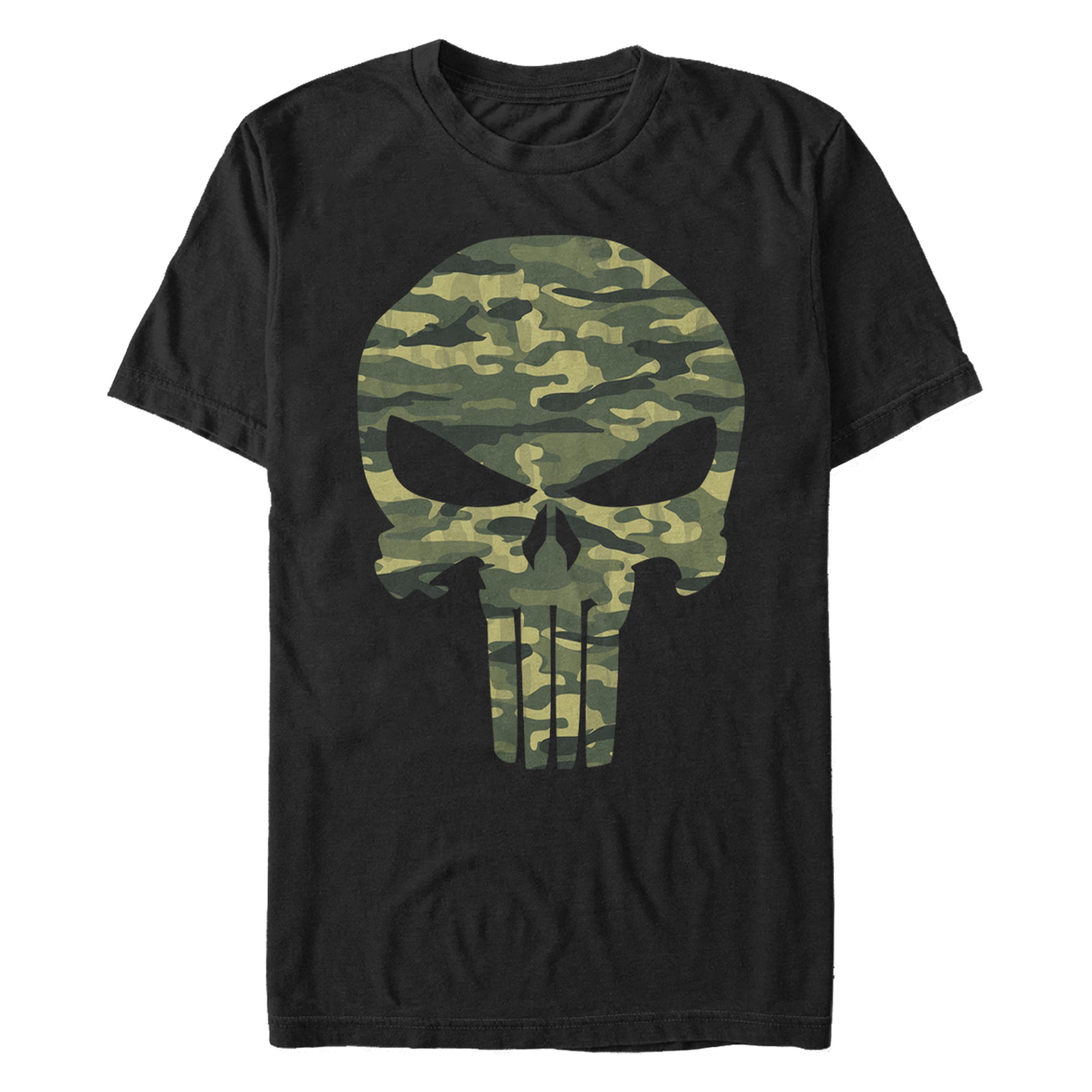 Men's Marvel Punisher CamoSkull T-Shirt